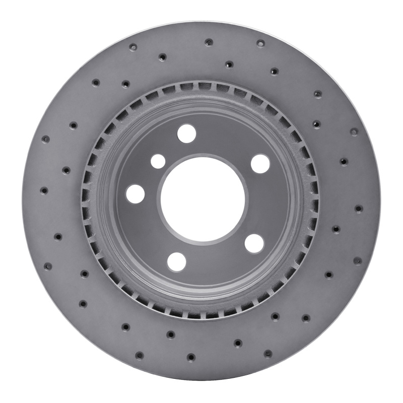 BMW 230I Brake Rotor (1) - Rear Left - DFC - Drilled Geoperformance - `06-`21