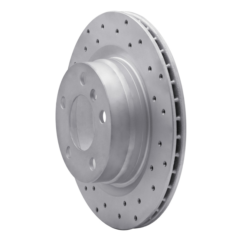 BMW 230I Brake Rotor (1) - Rear Left - DFC - Drilled Geoperformance - `06-`21