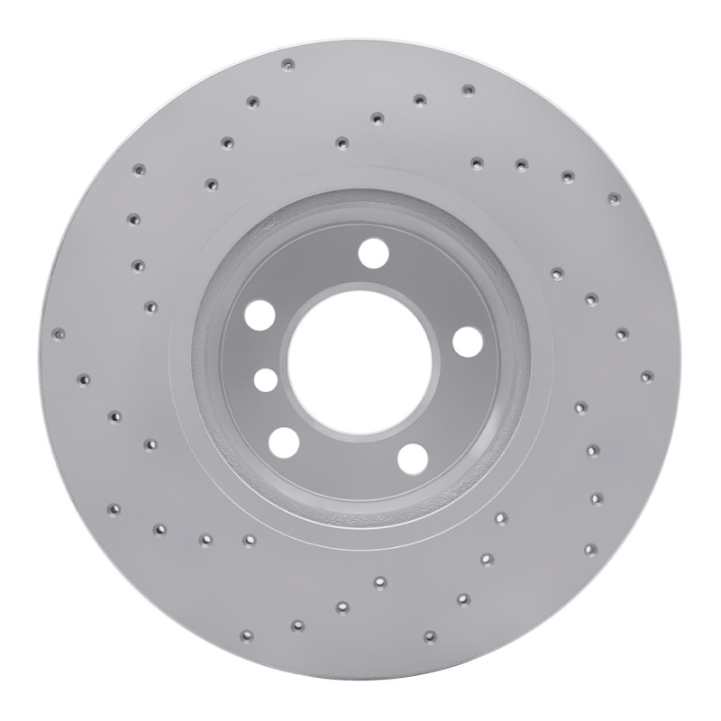 BMW 330E Brake Rotor (1) - Front Right - DFC - Drilled Geoperformance - `12-`18