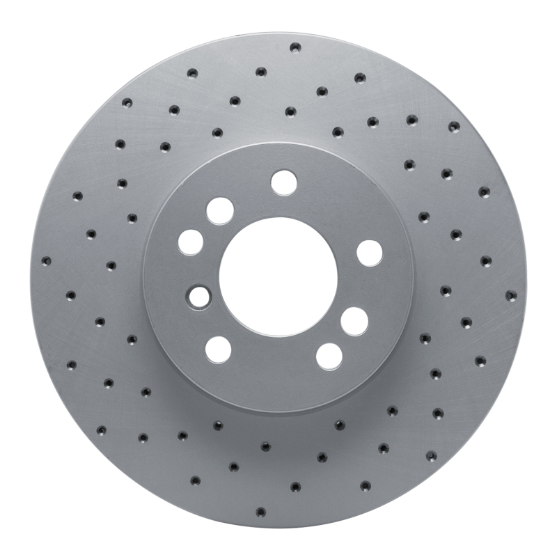 BMW X5 Brake Rotor (1) - Front Left - DFC - Drilled Geoperformance - `00-`06