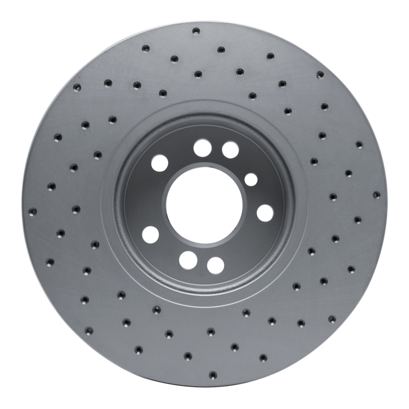 BMW X5 Brake Rotor (1) - Front Left - DFC - Drilled Geoperformance - `00-`06