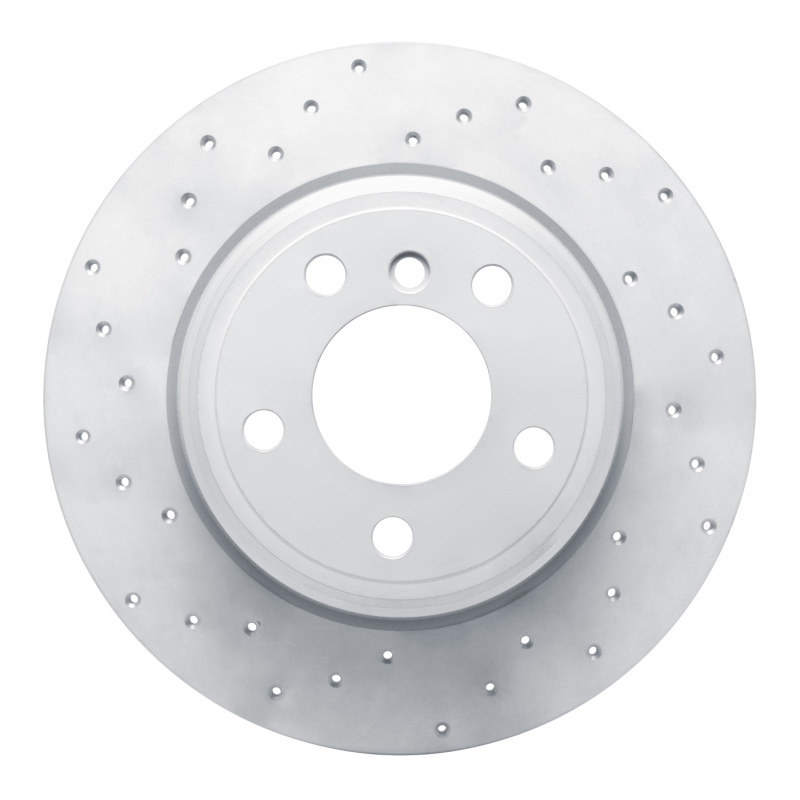 BMW X5 Brake Rotor (1) - Rear Left - DFC - Drilled Geoperformance - `00-`06