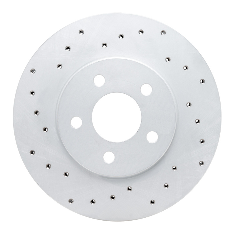 Chrysler Cirrus Brake Rotor (1) - Front Left - DFC - Geoperf Rotors - Drilled - `95-`00