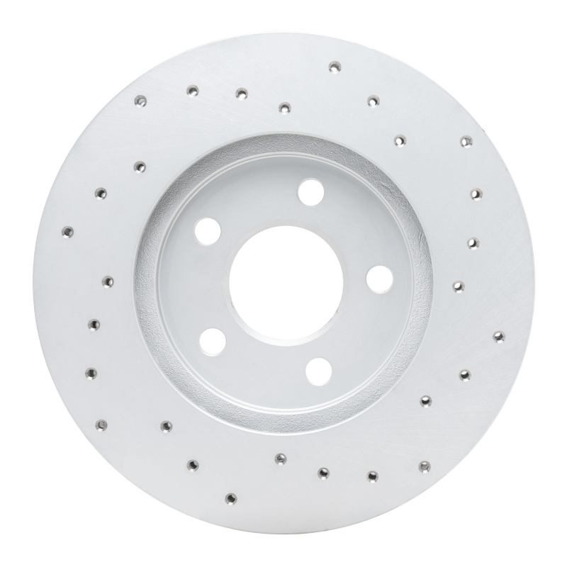 Chrysler Cirrus Brake Rotor (1) - Front Left - DFC - Geoperf Rotors - Drilled - `95-`00