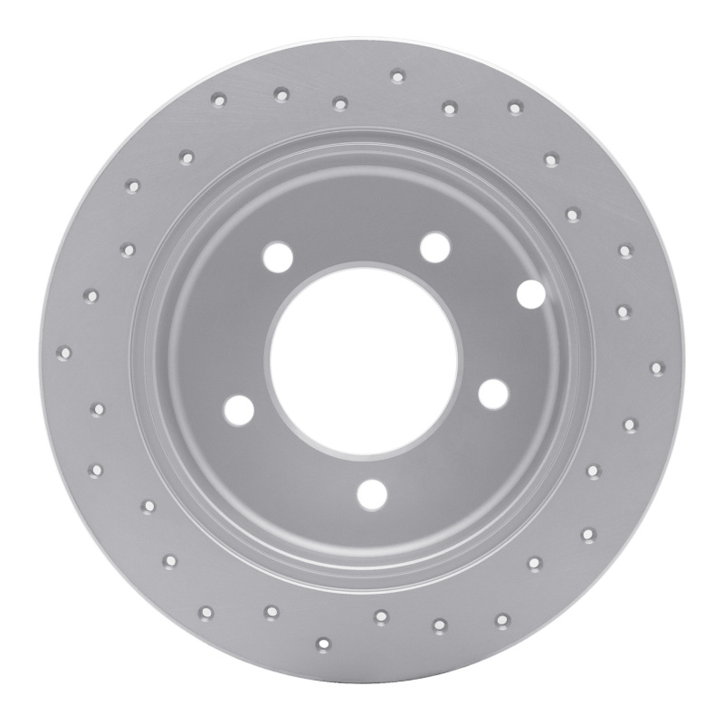Chrysler 200 Brake Rotor (1) - Rear Left - DFC - Geoperformance Drilled - `07-`17