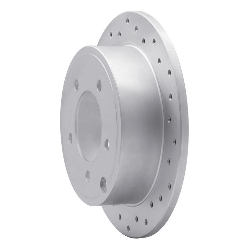 Chrysler Sebring Brake Rotor (1) - Rear Right - DFC - Drilled Geoperformance - `07-`17