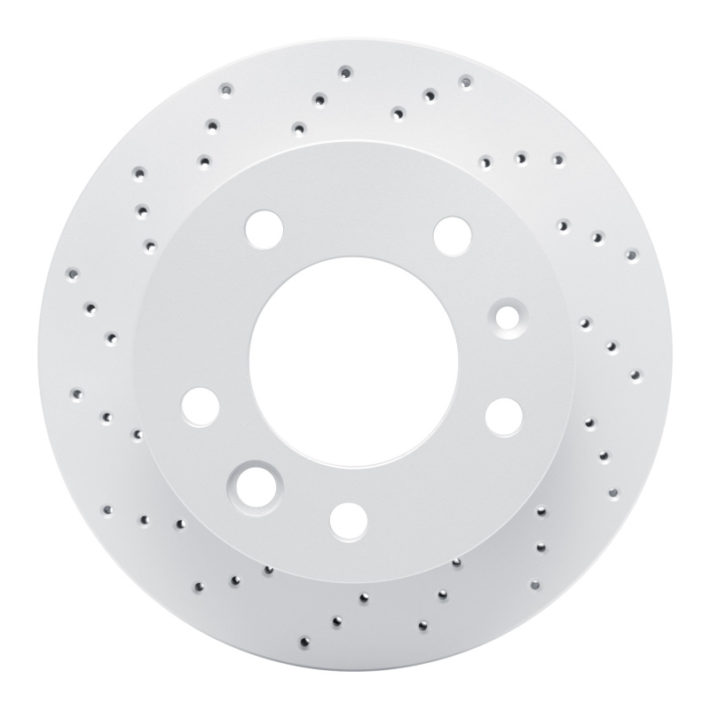Dodge Sprinter 3500 Brake Rotor (1) - Front Left - DFC - Drilled Geoperformance - `02-`06