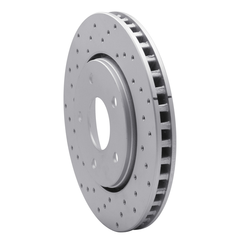 Chrysler Town & Country Brake Rotor (1) - Front Left - DFC - Drilled Geoperformance Rotor - `08-`16