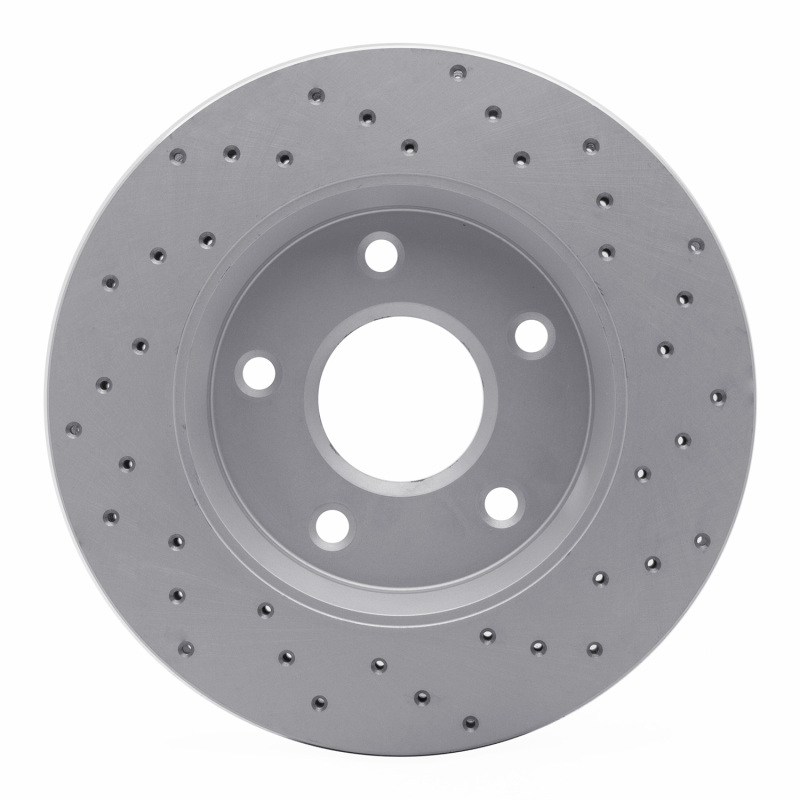 Chrysler Town & Country Brake Rotor (1) - Front Left - DFC - Drilled Geoperformance Rotor - `08-`16