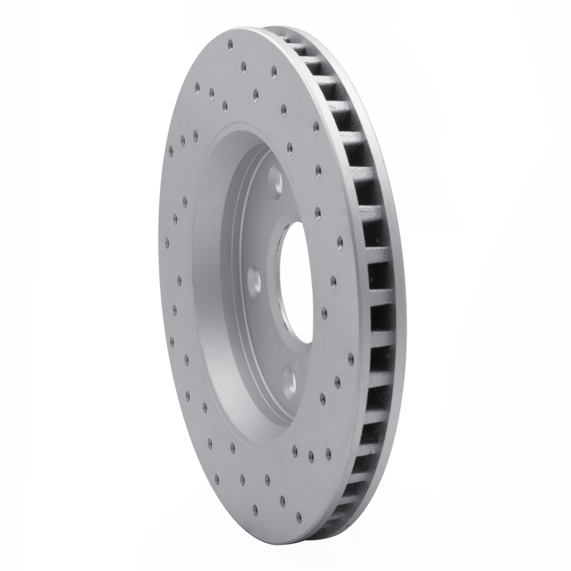 Chrysler Town & Country Brake Rotor (1) - Front Left - DFC - Drilled Geoperformance Rotor - `08-`16