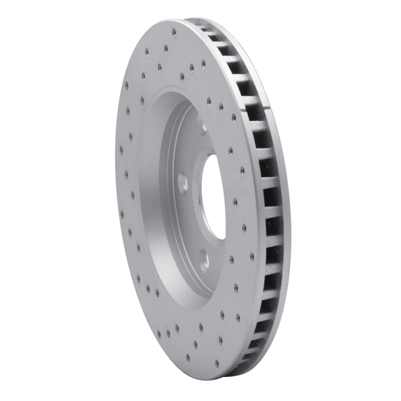 Chrysler Town & Country Brake Rotor (1) - Front Right - DFC - Drilled Geoperformance Rotor - `08-`16