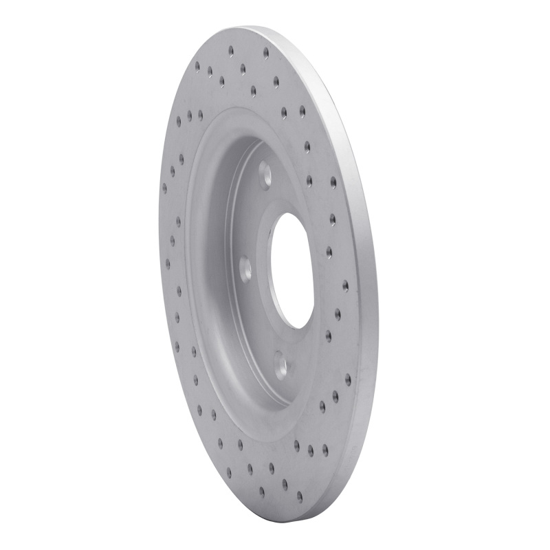 Chrysler Town & Country Brake Rotor (1) - Rear Left - DFC - Drilled Geoperformance - `08-`16