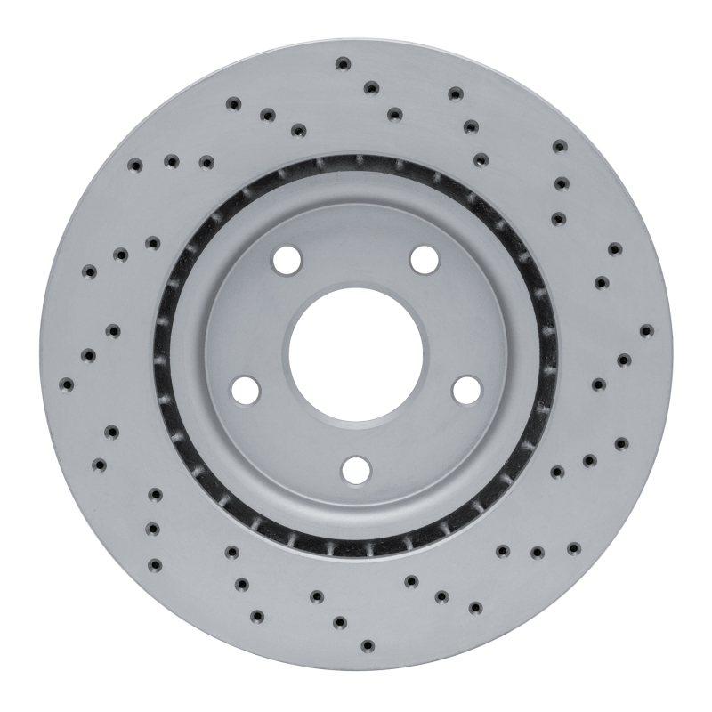 Chrysler Town & Country Brake Rotor (1) - Front Left - DFC - Drilled Geoperformance - `12-`25