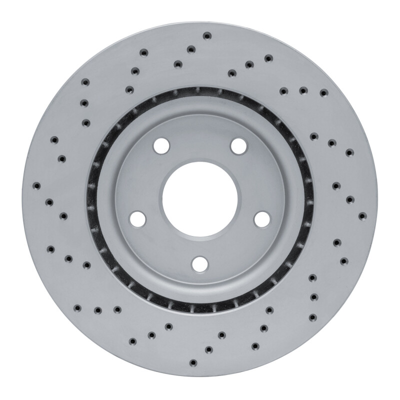 Chrysler Town & Country Brake Rotor (1) - Front Right - DFC - Geoperf Drilled - `12-`25