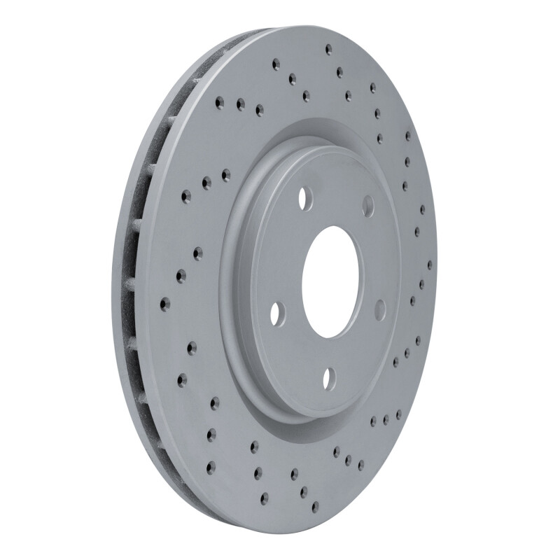 Chrysler Town & Country Brake Rotor (1) - Front Right - DFC - Geoperf Drilled - `12-`25