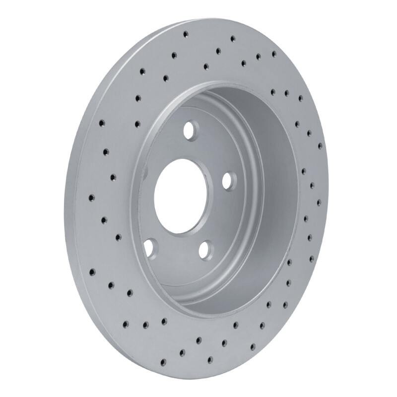 Dodge Durango Brake Rotor (1) - Rear Right - DFC - Drilled Geoperformance - `11-`22