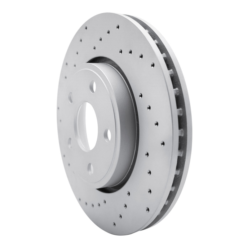 Dodge Durango Brake Rotor (1) - Front Left - DFC - Drilled Geoperformance Rotor - `11-`22