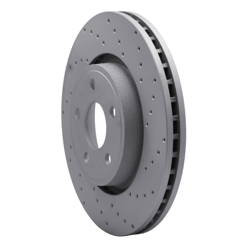 Dodge Durango Brake Rotor (1) - Front Right - DFC - Geoperformance Drilled - `11-`25