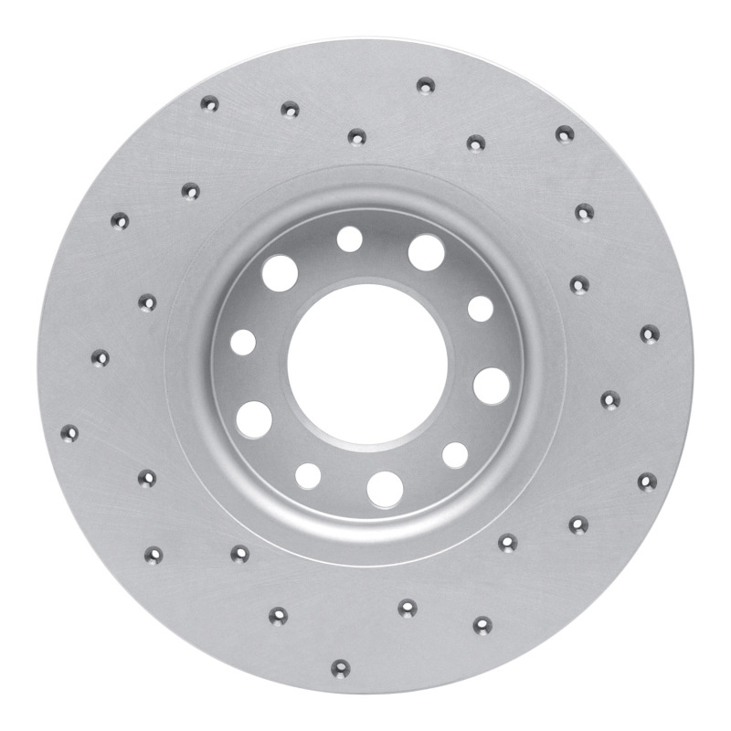 Chrysler 200 Brake Rotor (1) - Rear Left - DFC - Geoperformance Drilled - `14-`22