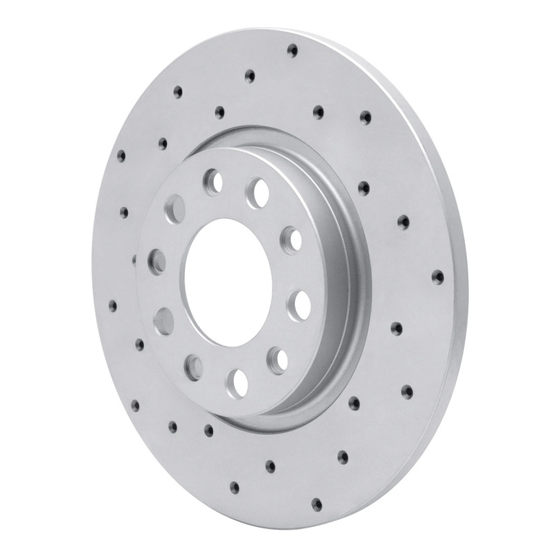 Chrysler 200 Brake Rotor (1) - Rear Left - DFC - Geoperformance Drilled - `14-`22