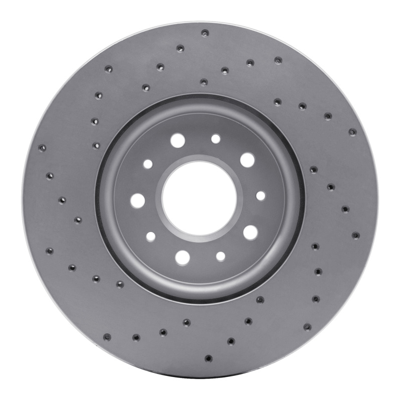Buick Regal Tourx Brake Rotor (1) - Front Right - DFC - Drilled Geoperformance Rotor - `16-`21