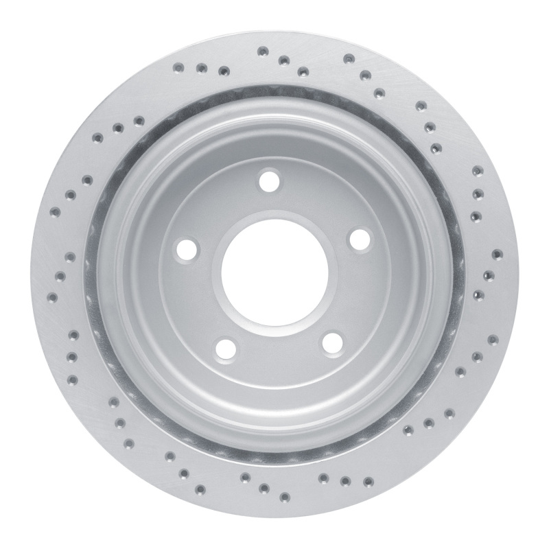 Cadillac Xlr Brake Rotor (1) - Rear Left - DFC - Drilled Geoperformance Rotor - `97-`13