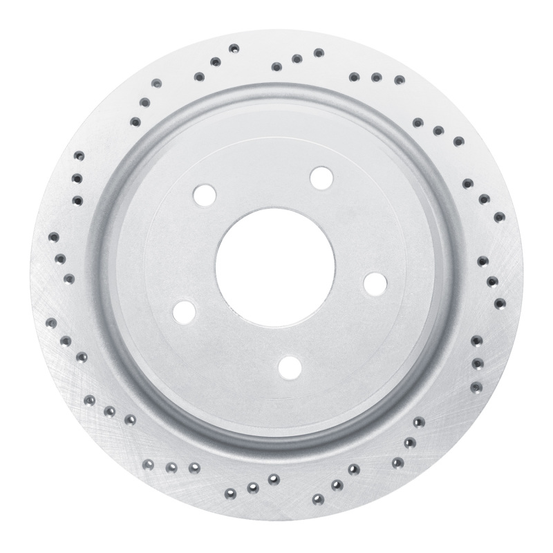 Cadillac Xlr Brake Rotor (1) - Rear Left - DFC - Drilled Geoperformance Rotor - `97-`13