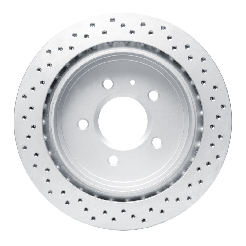 Cadillac Cts Brake Rotor (1) - Rear Left - DFC - Drilled Geoperformance - `03-`11