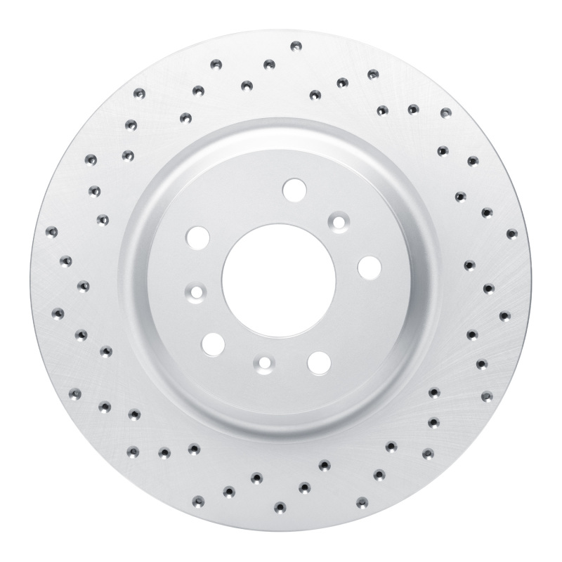 Buick Lucerne Brake Rotor (1) - Front Left - DFC - Drilled Geoperformance - `06-`16