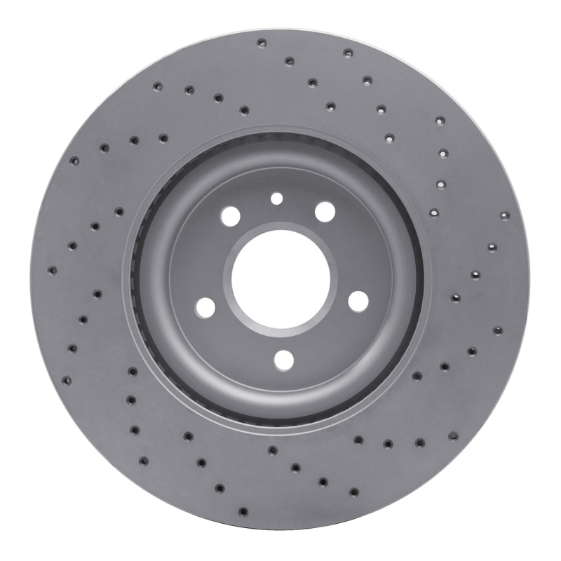 Cadillac Cts Brake Rotor (1) - Rear Left - DFC - Geoperformance Drilled - `08-`19
