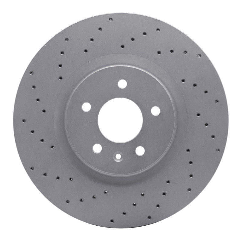 Cadillac Cts Brake Rotor (1) - Rear Left - DFC - Geoperformance Drilled - `08-`19