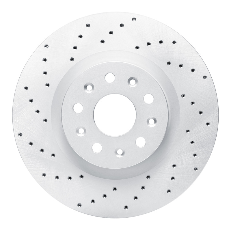 Cadillac Ct6 Brake Rotor (1) - Front Left - DFC - Geoperformance, Drilled - `14-`25