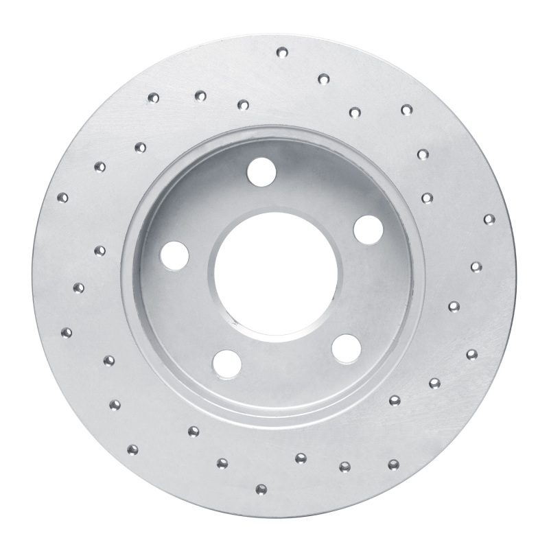 Buick Allure Brake Rotor (1) - Rear Left - DFC - Drilled Geoperformance - `04-`16