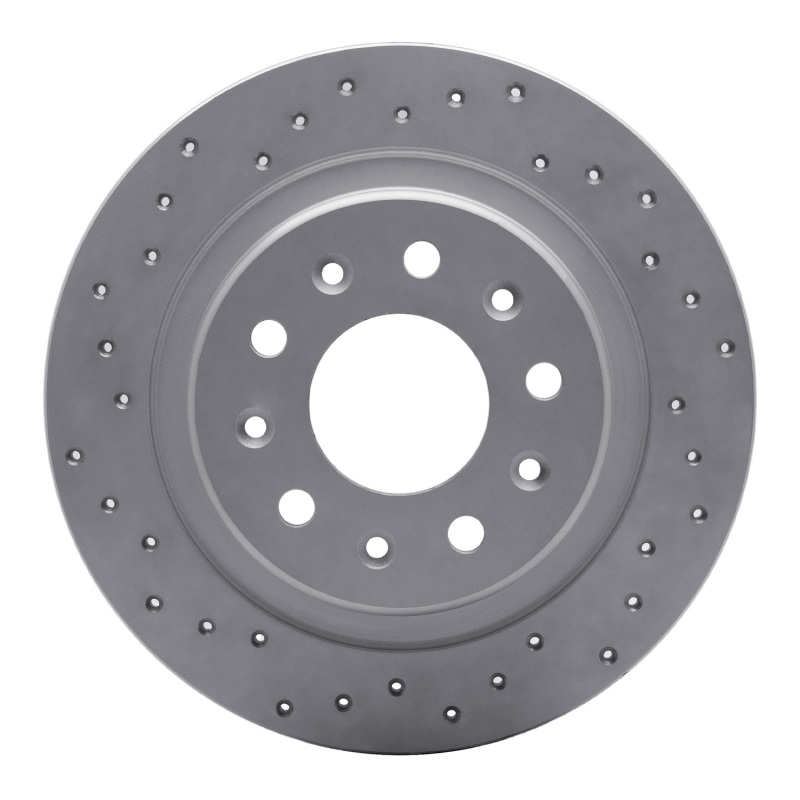 Buick Envision Brake Rotor (1) - Rear Left - DFC - Drilled Geoperformance - `16-`25