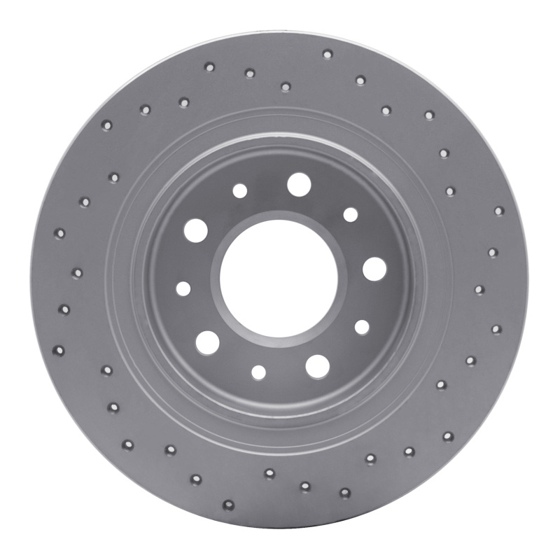 Buick Envision Brake Rotor (1) - Rear Left - DFC - Drilled Geoperformance - `16-`25