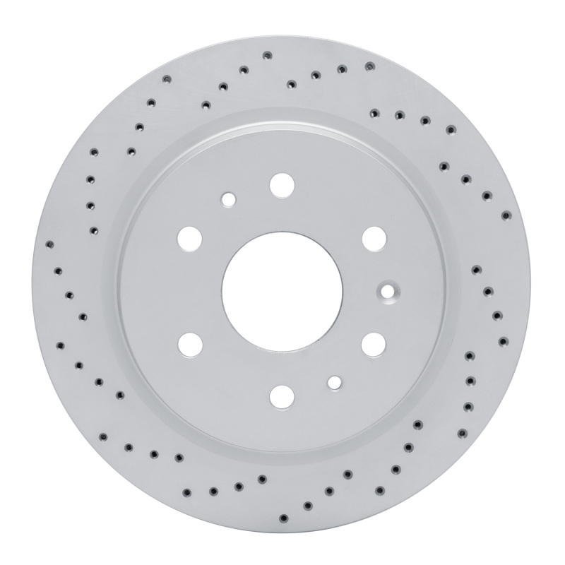 Cadillac Escalade Brake Rotor (1) - Rear Left - DFC - Geoperformance Drilled - `19-`26