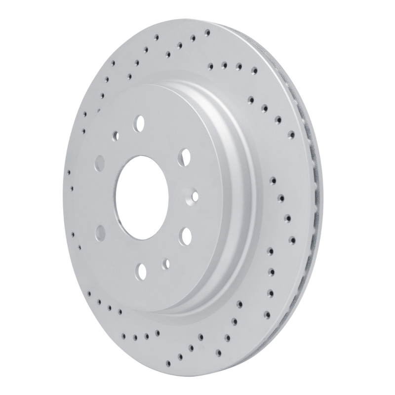 Cadillac Escalade Brake Rotor (1) - Rear Left - DFC - Geoperformance Drilled - `19-`26