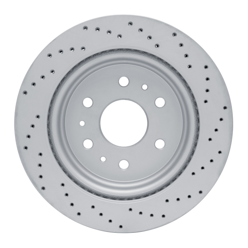 Cadillac Escalade Brake Rotor (1) - Rear Left - DFC - Geoperformance Drilled - `19-`26