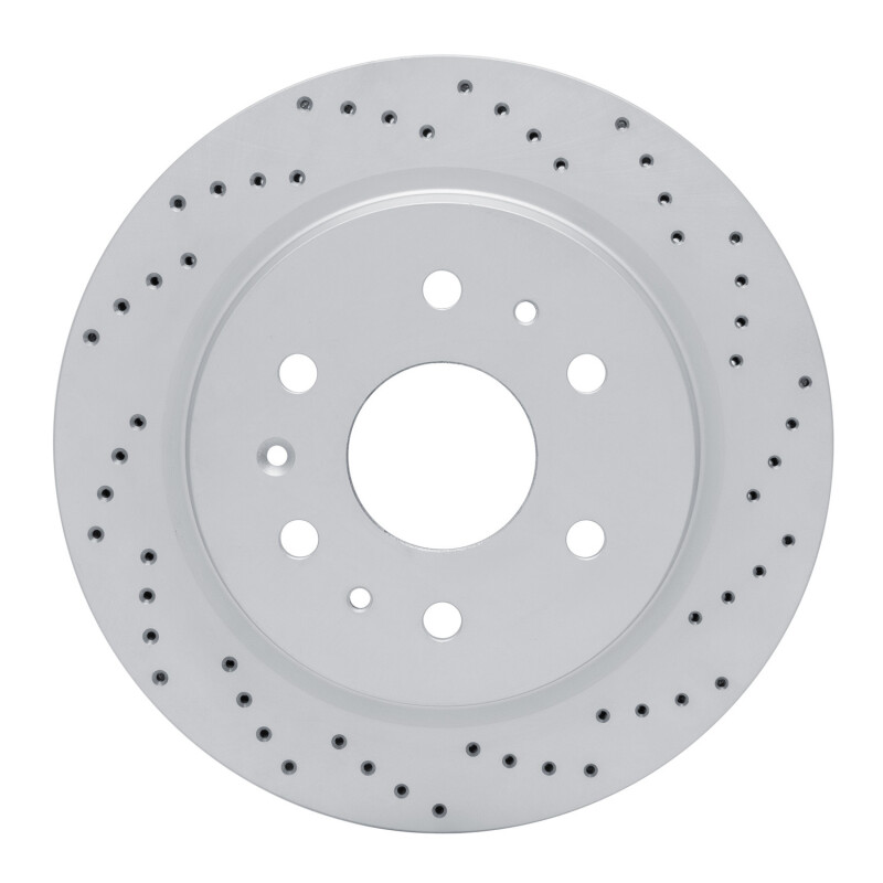 Cadillac Escalade Brake Rotor (1) - Rear Right - DFC - Drilled Geoperformance - `19-`26