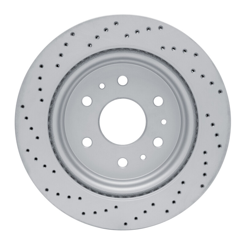 Cadillac Escalade Brake Rotor (1) - Rear Right - DFC - Drilled Geoperformance - `19-`26