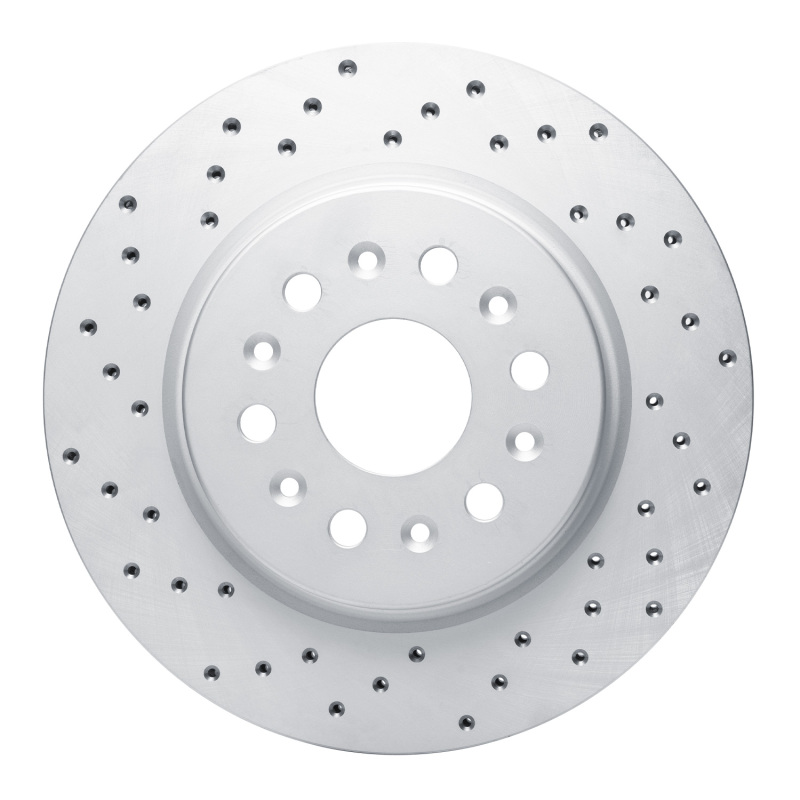 Buick Enclave Brake Rotor (1) - Rear Left - DFC - Drilled Geoperformance - `17-`26