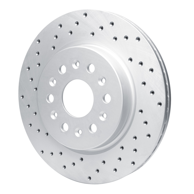 Buick Enclave Brake Rotor (1) - Rear Left - DFC - Drilled Geoperformance - `17-`26