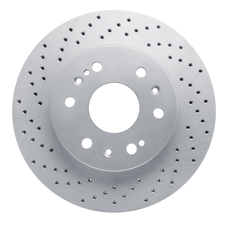 Cadillac Escalade Brake Rotor (1) - Front Left - DFC - Drilled Geoperformance - `05-`20