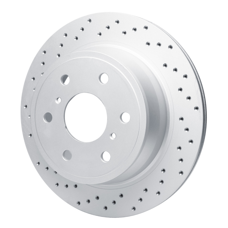 Cadillac Escalade Brake Rotor (1) - Rear Left - DFC - Geoperf Drilled - `07-`20