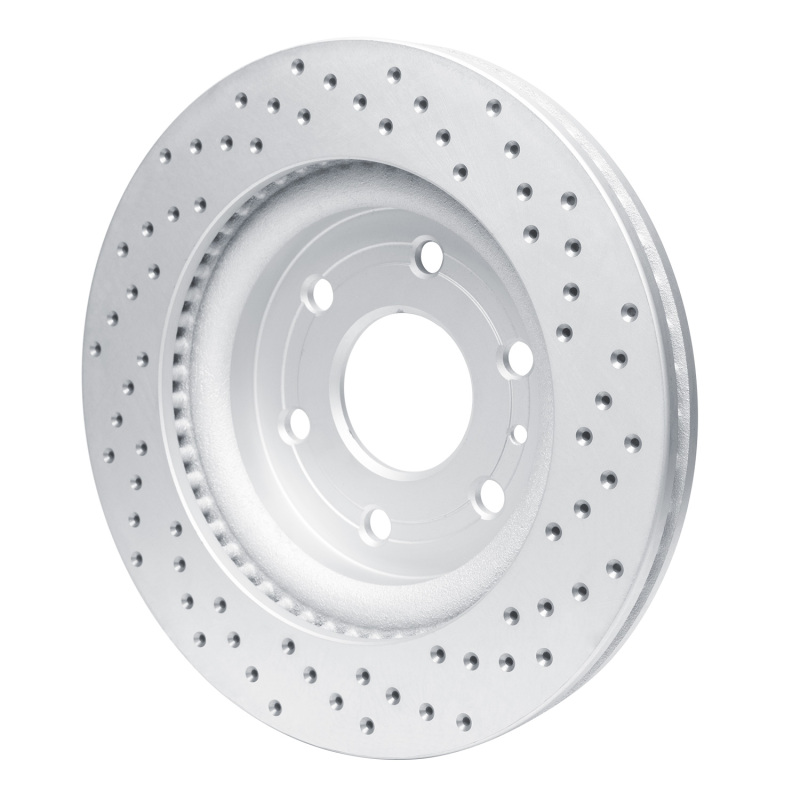 Buick Enclave Brake Rotor (1) - Front Left - DFC - Drilled Geoperformance - `07-`17