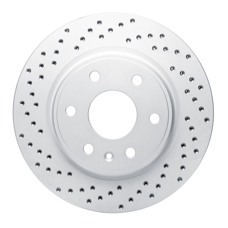 Buick Enclave Brake Rotor (1) - Front Left - DFC - Drilled Geoperformance - `07-`17