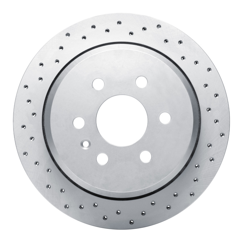 Chevrolet Colorado Brake Rotor (1) - Rear Left - DFC - Drilled Geoperformance - `15-`20