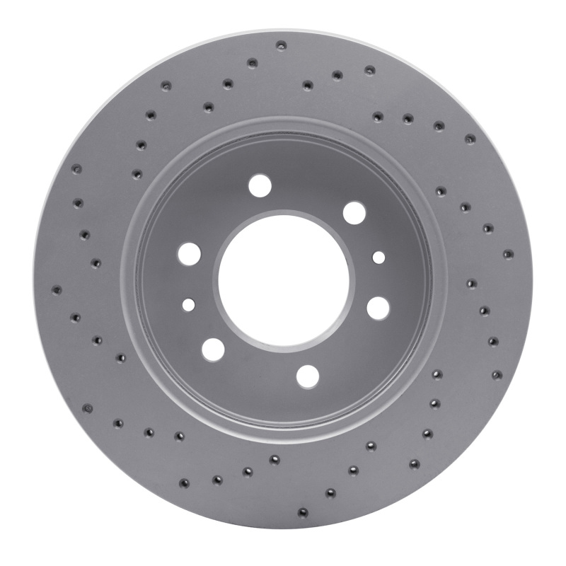 Ford F-150 Brake Rotor (1) - Front Right - DFC - Drilled Geoperformance - 2009