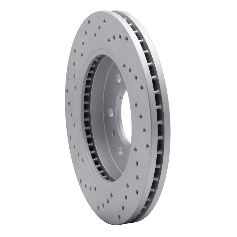 Ford F-150 Brake Rotor (1) - Front Right - DFC - Drilled Geoperformance - 2009