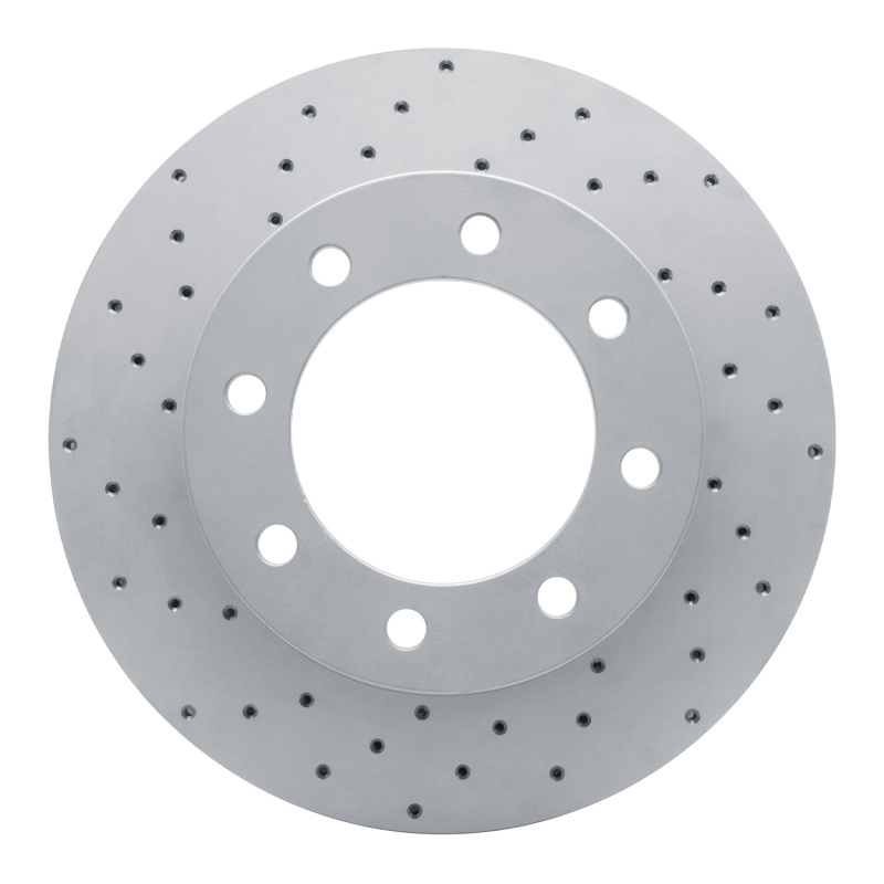 Ford F-350 Super Duty Brake Rotor (1) - Front Left - DFC - Drilled Geoperformance Rotor - `12-`25